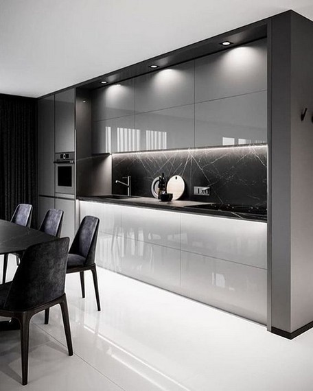 16 Amazing Modern Kitchen Cabinets Design Ideas 03
