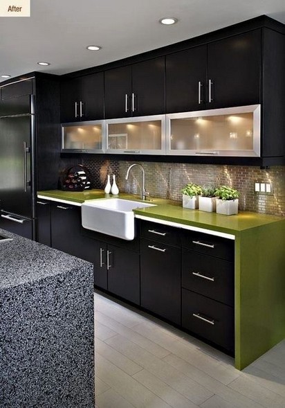 16 Amazing Modern Kitchen Cabinets Design Ideas 05