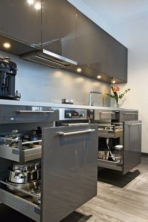 16 Amazing Modern Kitchen Cabinets Design Ideas 18