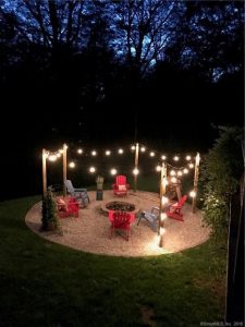 16 Awesome Winter Patio Decorating Ideas With Fire Pit 06