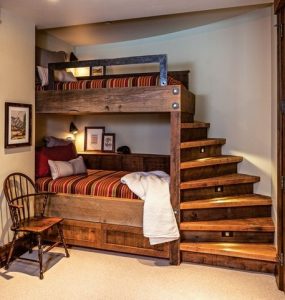 16 Bunk Beds Design Ideas With Desk Areas Help To Make Compact Bedrooms Bigger 12