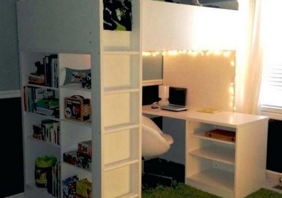 16 Bunk Beds Design Ideas With Desk Areas Help To Make Compact Bedrooms Bigger 13