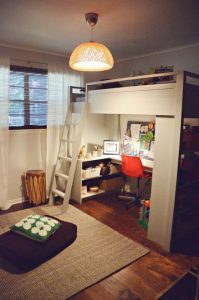 16 Bunk Beds Design Ideas With Desk Areas Help To Make Compact Bedrooms Bigger 14