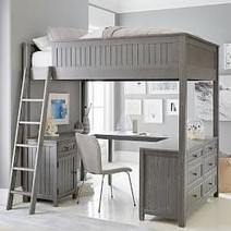 16 Bunk Beds Design Ideas With Desk Areas Help To Make Compact Bedrooms Bigger 15