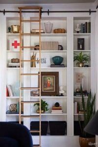 16 Fantastic Floor To Ceiling Bookshelves With Ladder 18