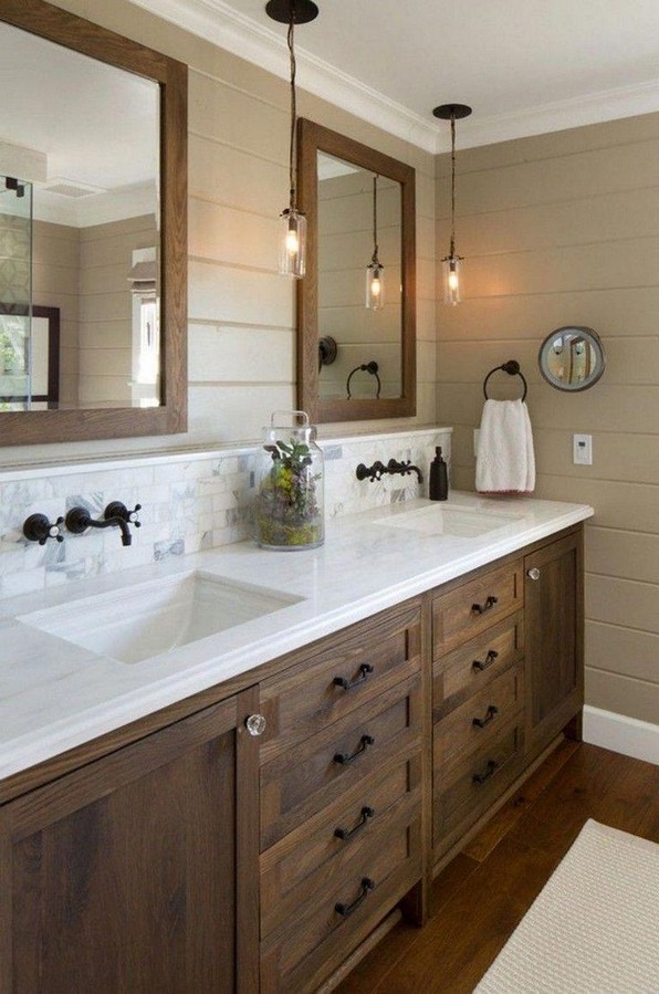 17 Best Of Modern Farmhouse Bathroom Vanity Decoration Ideas 01