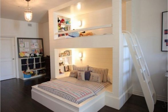 18 BBunk Bed Design Ideas With The Most Enthusiastic Desk In Interest 10