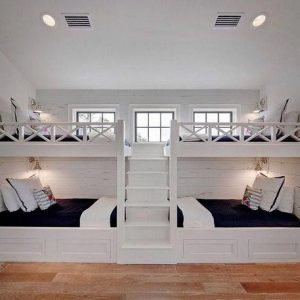 18 BBunk Bed Design Ideas With The Most Enthusiastic Desk In Interest 14