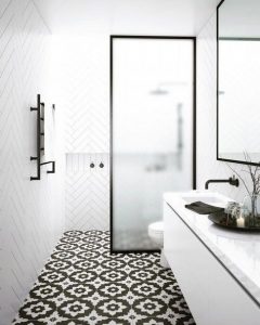 18 Comfy Bathroom Floor Design Ideas 09