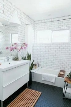 18 Comfy Bathroom Floor Design Ideas 20