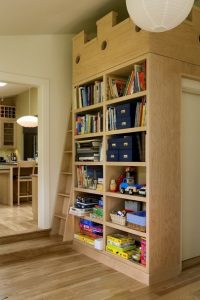 18 Fantastic Floor To Ceiling Bookshelves With Ladder 01