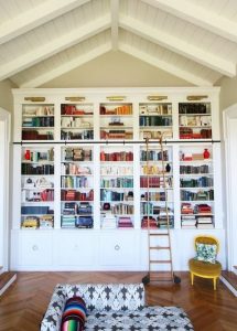 18 Fantastic Floor To Ceiling Bookshelves With Ladder 21