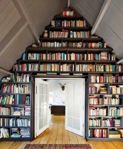 18 Fantastic Floor To Ceiling Bookshelves With Ladder 28
