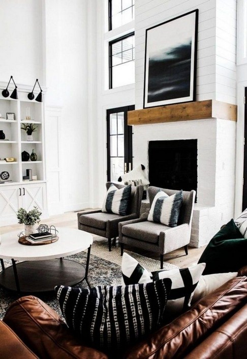 18 Modern Rustic Living Room Furniture 03