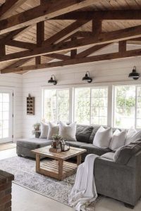 18 Modern Rustic Living Room Furniture 12
