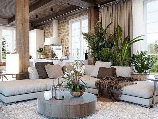 18 Modern Rustic Living Room Furniture 18