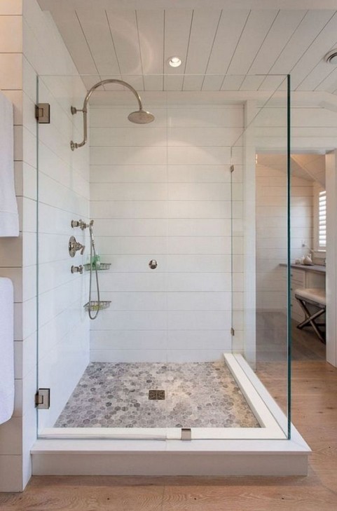 19 Bathroom Shower Makeover Decor Ideas 08
