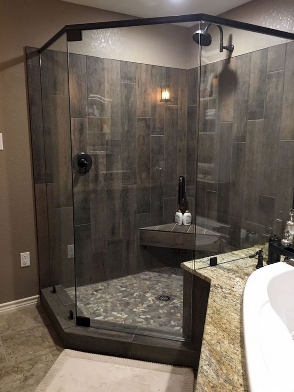 19 Bathroom Shower Makeover Decor Ideas 15