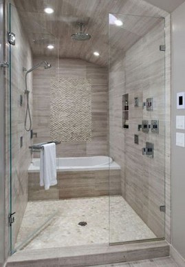 19 Bathroom Shower Makeover Decor Ideas 17