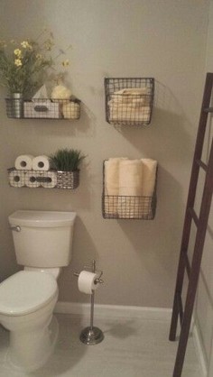 19 Small Bathroom Storage Decoration Ideas 15