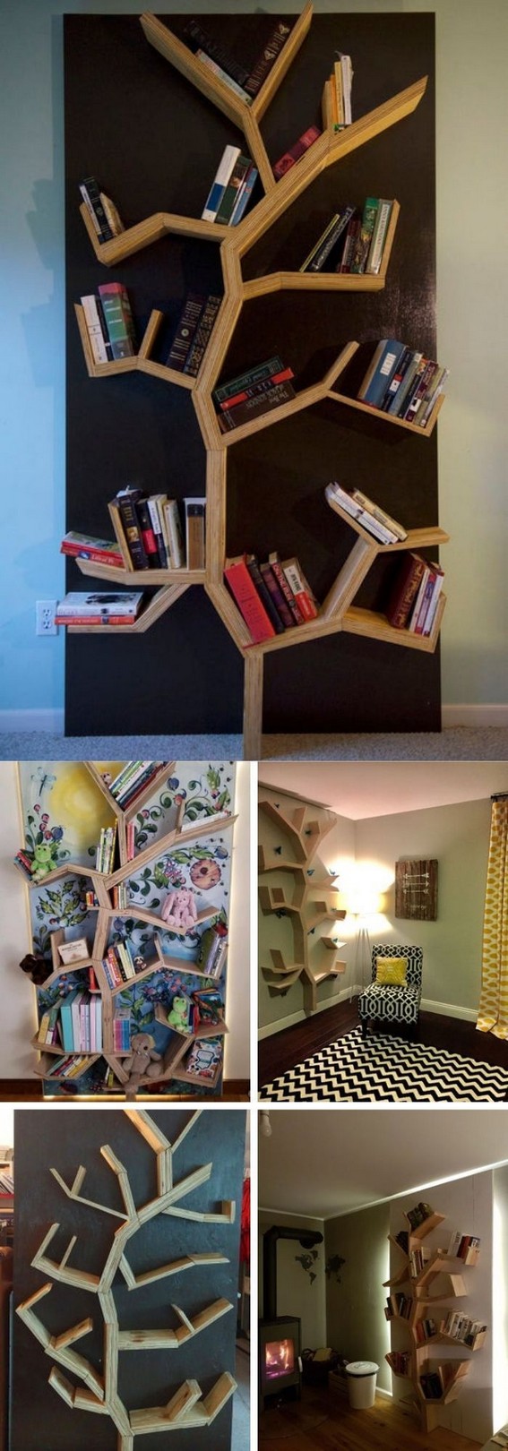 19+ Unique Bookshelf Ideas for Book Lovers - lmolnar