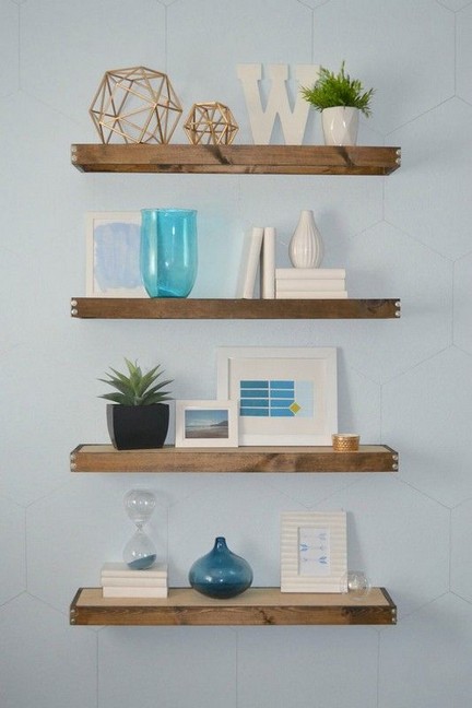 16 Models Wood Shelving Ideas For Your Home 14