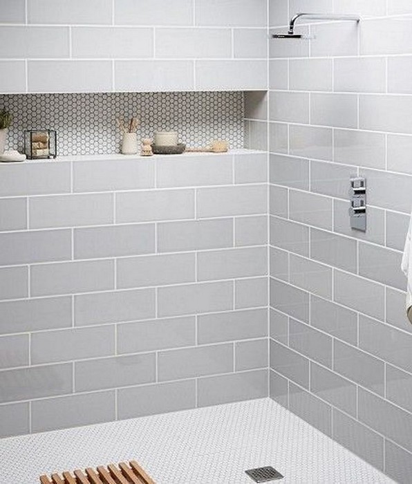 17 Awesome Small Bathroom Tile Ideas 18