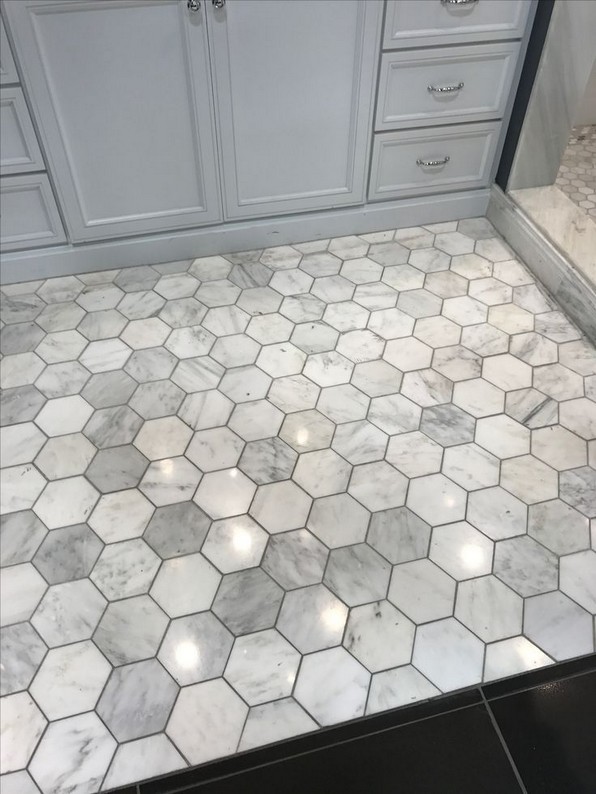19 Beautiful Bathroom Tile Ideas For Bathroom Floor Tile 02
